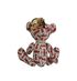 Burberry Thomas Bear Keychain, back view